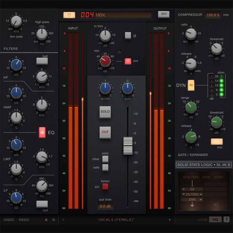 SSL 4KB Channel Strip