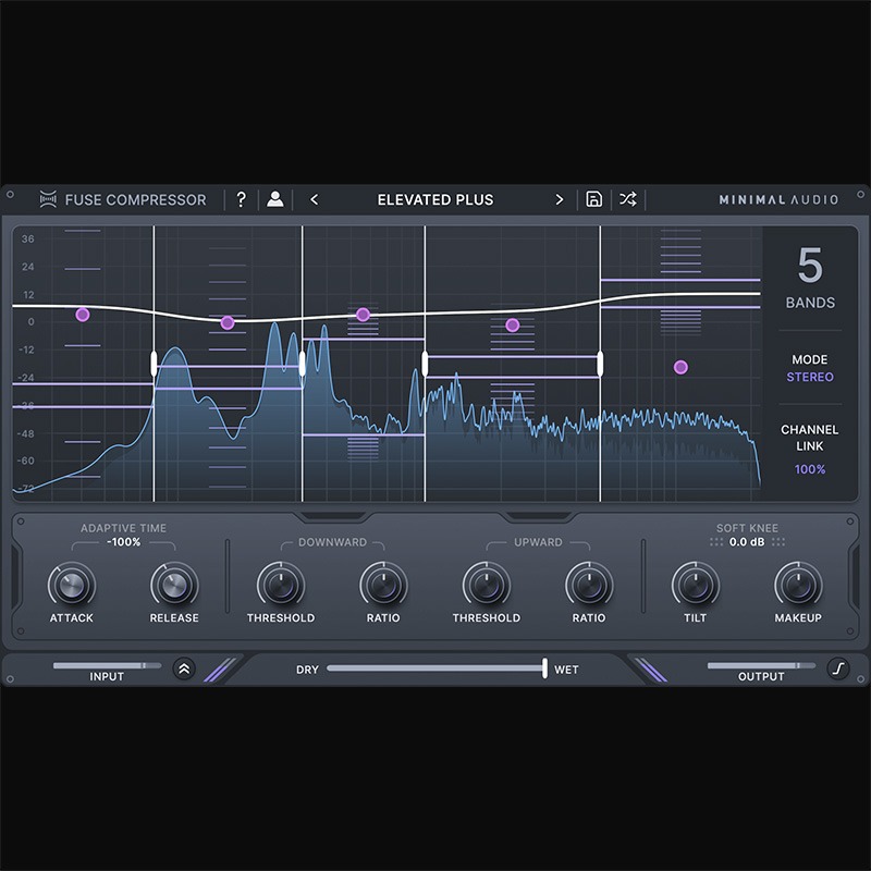 Minimal Audio Fuse Compressor