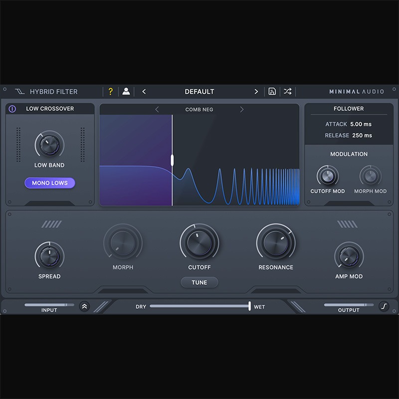Minimal Audio Hybrid Filter