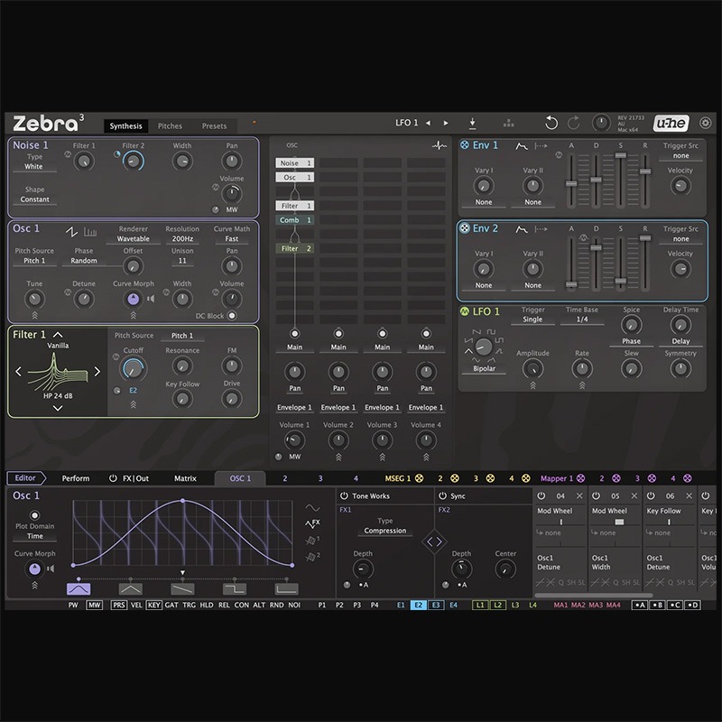U-he Zebra 3